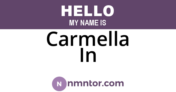 Carmella In