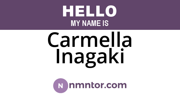 Carmella Inagaki
