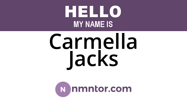 Carmella Jacks