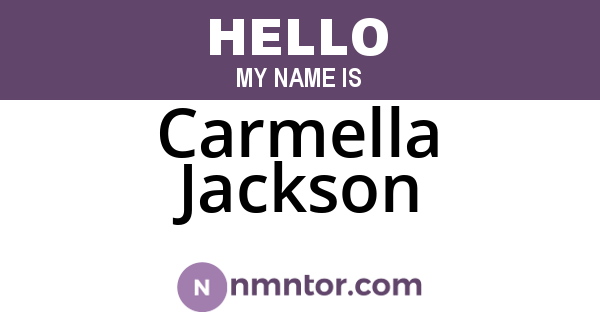 Carmella Jackson