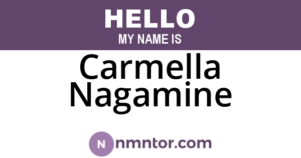 Carmella Nagamine