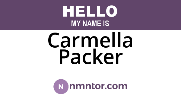 Carmella Packer