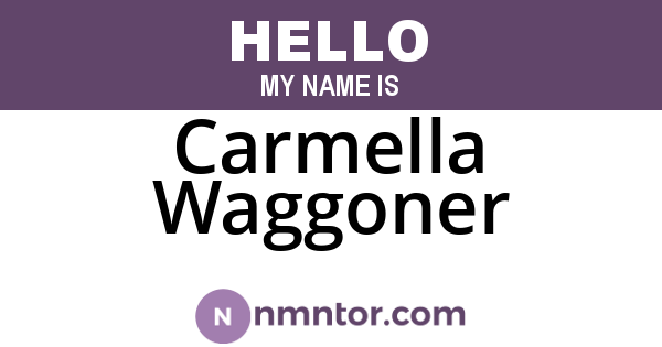 Carmella Waggoner