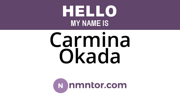 Carmina Okada
