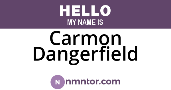 Carmon Dangerfield