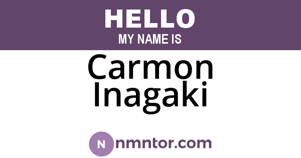 Carmon Inagaki