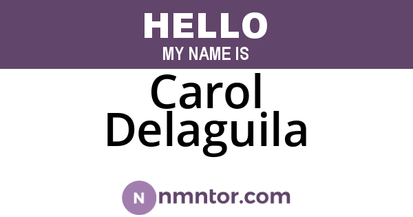 Carol Delaguila