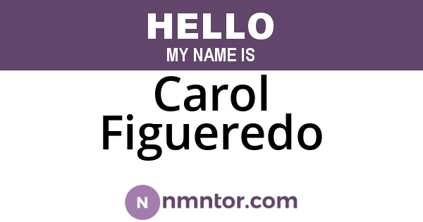 Carol Figueredo
