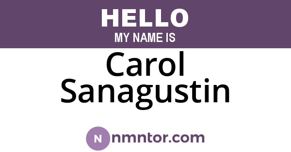 Carol Sanagustin