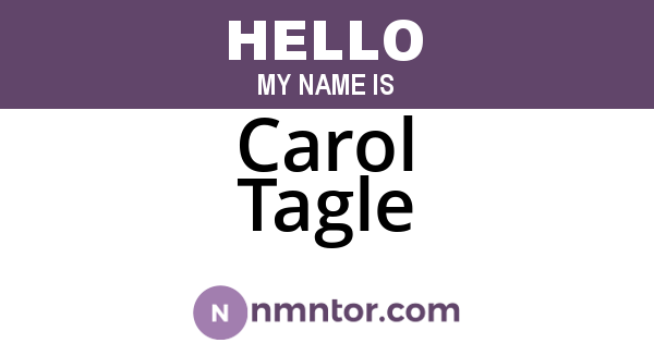 Carol Tagle