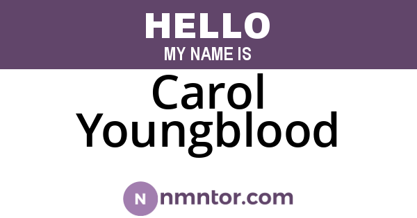 Carol Youngblood
