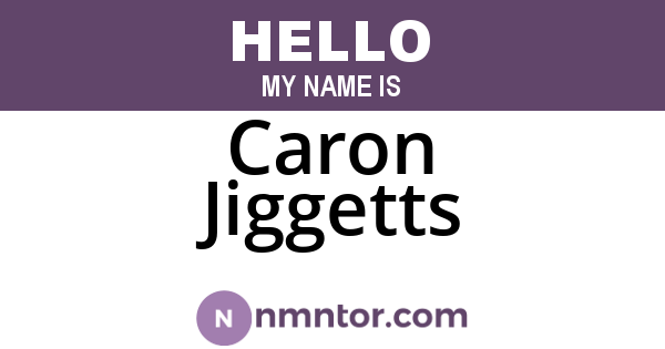 Caron Jiggetts