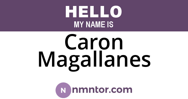 Caron Magallanes