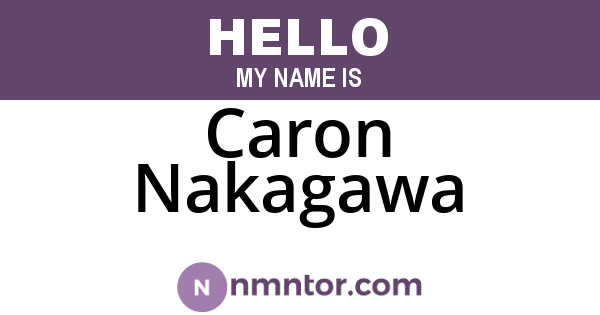 Caron Nakagawa