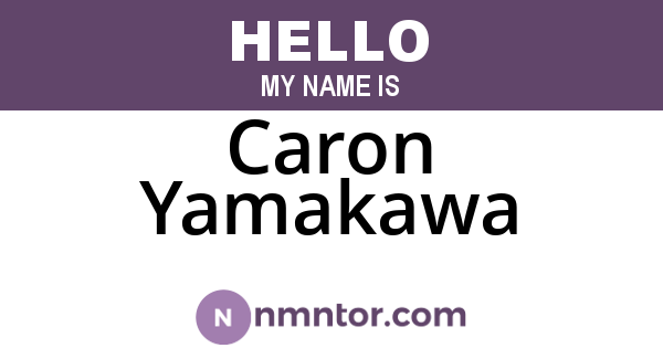 Caron Yamakawa