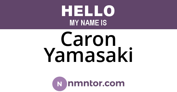 Caron Yamasaki