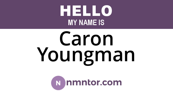 Caron Youngman