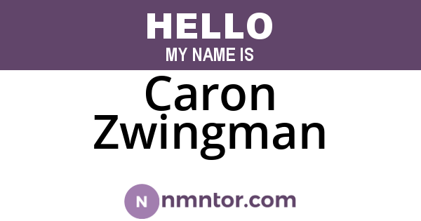Caron Zwingman