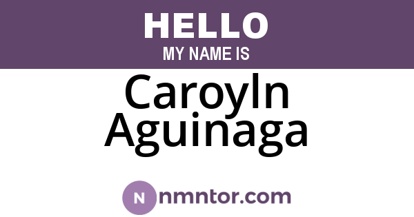 Caroyln Aguinaga
