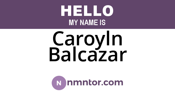 Caroyln Balcazar