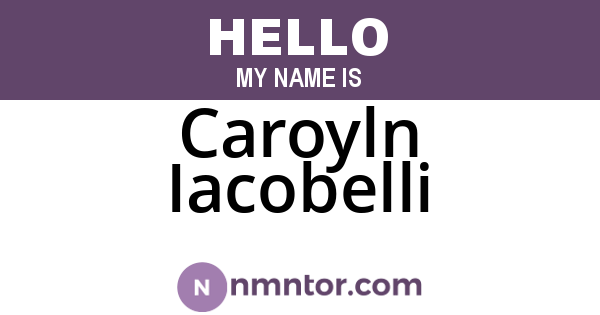 Caroyln Iacobelli