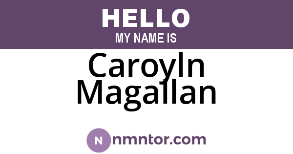 Caroyln Magallan