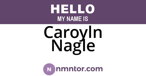 Caroyln Nagle