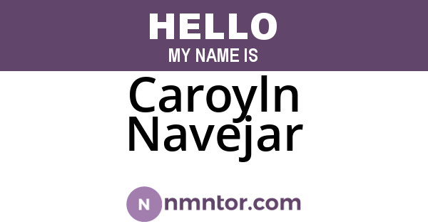 Caroyln Navejar