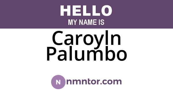 Caroyln Palumbo