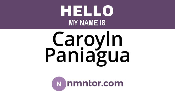 Caroyln Paniagua