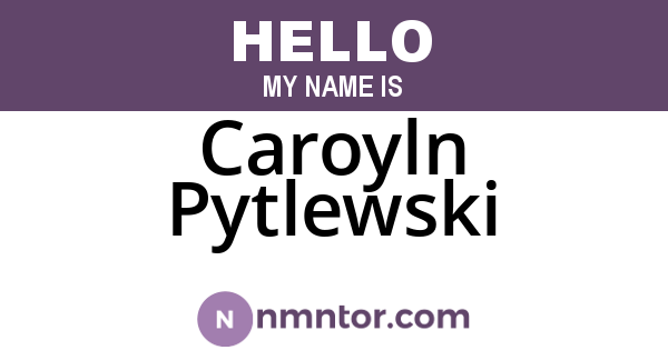 Caroyln Pytlewski