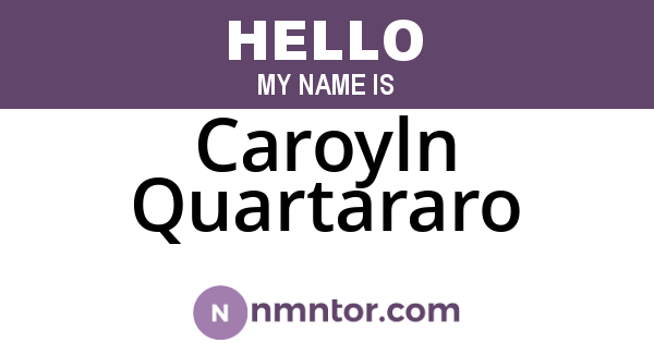Caroyln Quartararo