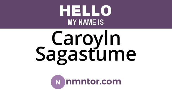 Caroyln Sagastume