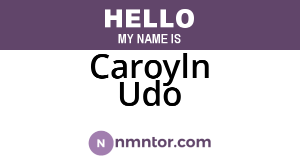 Caroyln Udo