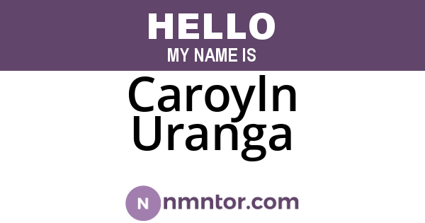 Caroyln Uranga
