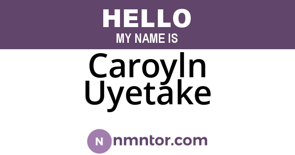 Caroyln Uyetake