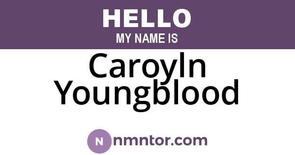 Caroyln Youngblood
