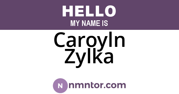 Caroyln Zylka