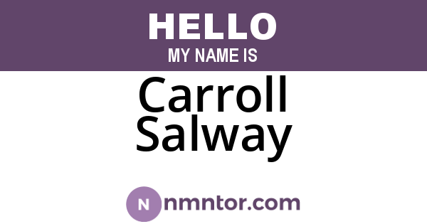 Carroll Salway