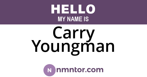 Carry Youngman