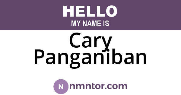 Cary Panganiban