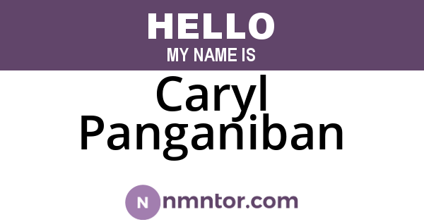 Caryl Panganiban