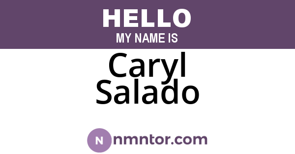 Caryl Salado
