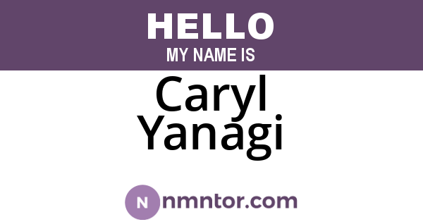 Caryl Yanagi