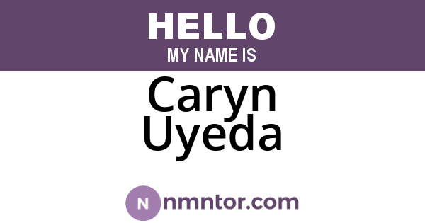 Caryn Uyeda
