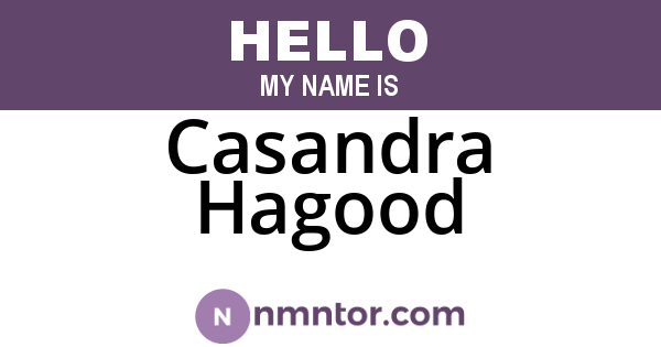 Casandra Hagood