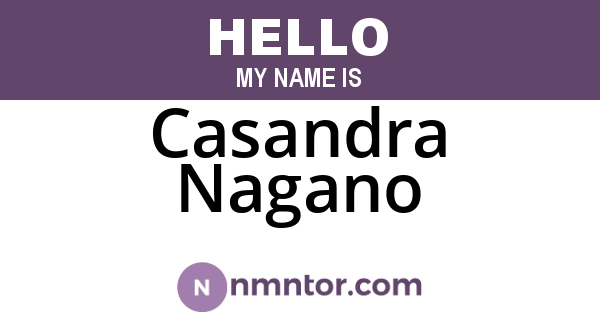 Casandra Nagano