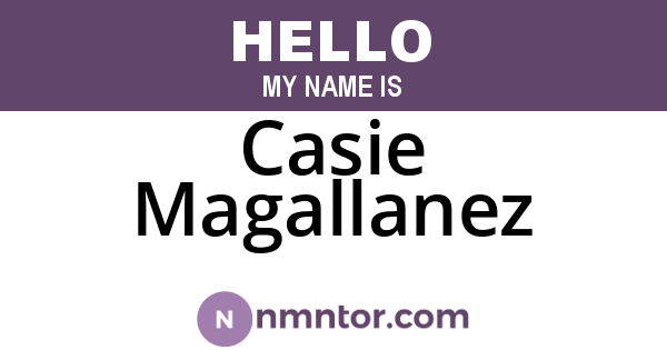 Casie Magallanez