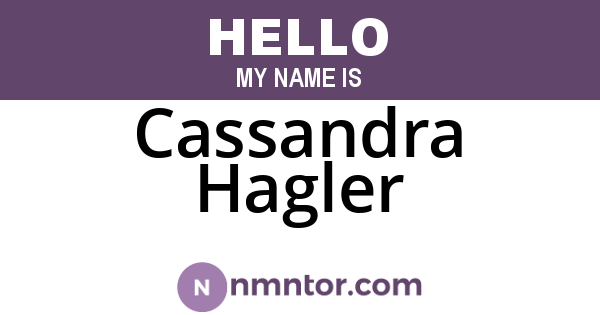 Cassandra Hagler