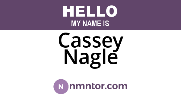 Cassey Nagle